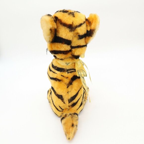 Vintage 1950'S Gund Plush TIGER Tweak and Squeak Plush Stuffed Animal Toy RARE - Picture 4 of 8